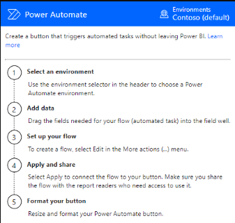 Screenshot showing Flow button resized and repositioned on the report.