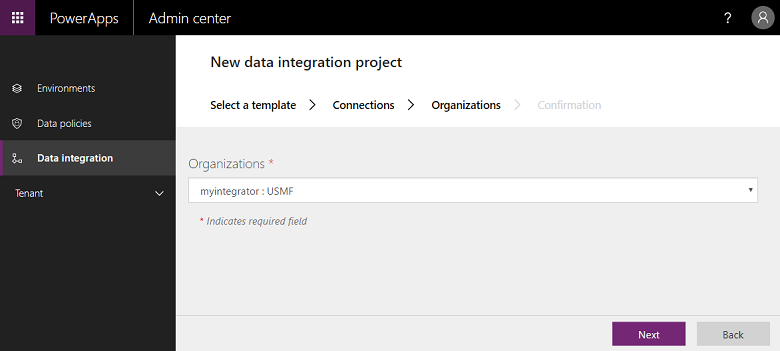 Create new legal entity mapping.