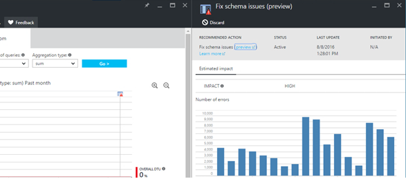 Снимок экрана: сведения о заметках запроса в портал Azure.